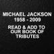 Michael Jackson: Book of Tributes on @bluesandsoul.com